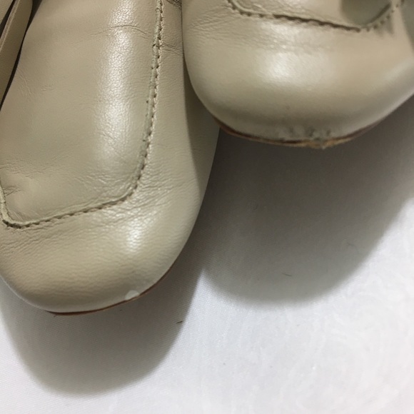 Zara Ecru dressy shoes size 38 - Picture 3 of 12